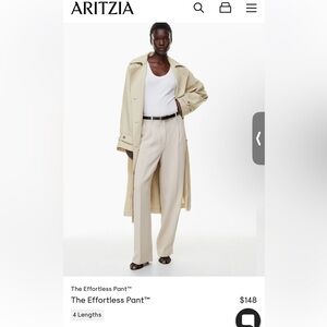 Effortless pants - from aritzia